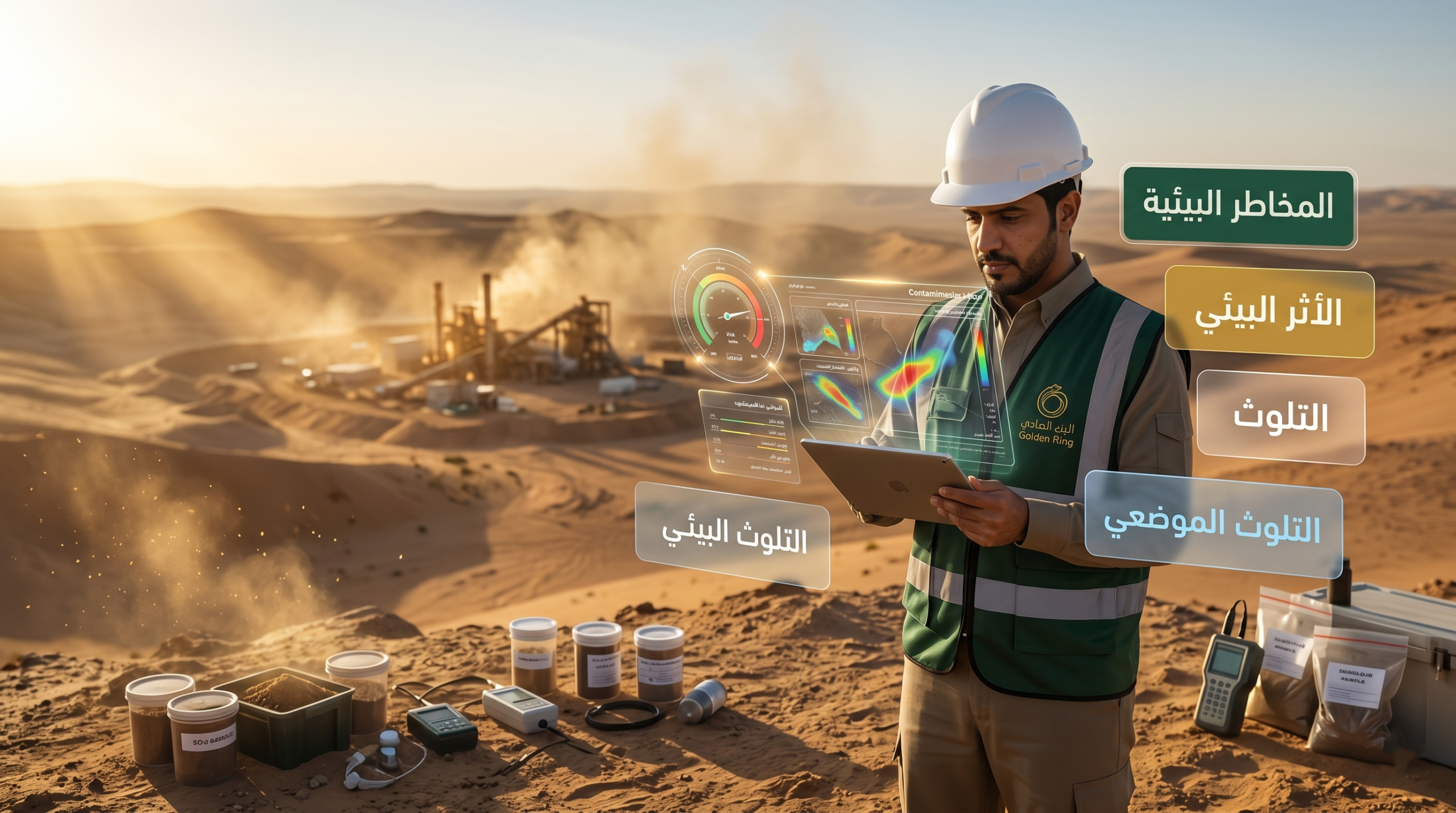 الفرق بين Risk وImpact وPollution وContamination في المشاريع البيئية والتعدينية